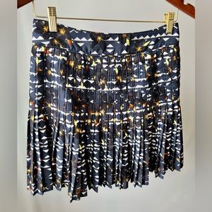 J Crew Pleated Skirt Size 0